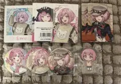 プロセカ 鳳えむ まとめ売り クリフェス チェキ レア 特典 箔押し 缶バッジ