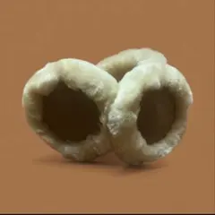 イヤーマフラー　耳当て　ベージュ