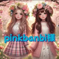pinkbanbi様　専用　パネル生地