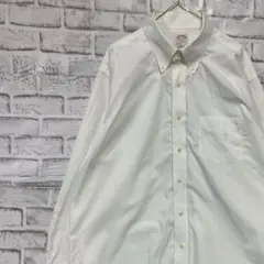 ブルックスブラザーズ長袖シャツ！ホワイトL 0309