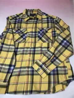 32798 RALPH LAUREN フランネル チェックシャツ 160/80