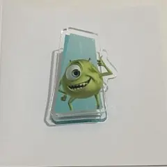 ピクサーの世界展　ランダムアクリルクリップ　マイク　モンスターズインク