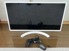 LG モニターディスプレイ 32MP58HQ-W 32インチ ホワイト 大画面