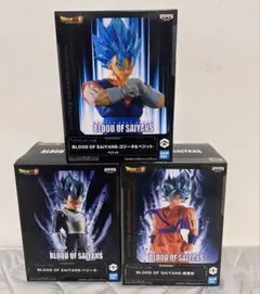 BLOOD OF SAIYANS ドラゴンボールフィギュア 3体セット
