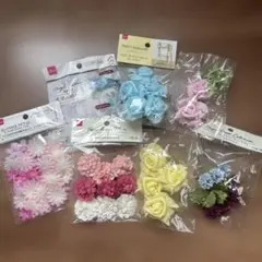 デコレーションパーツ　お花　（羽）