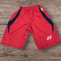 YONEX ヨネックス キッズ　ハーフパンツ　J120サイズ　レッド
