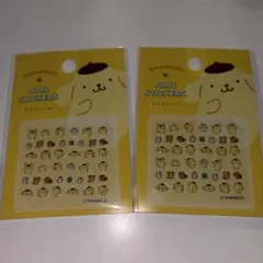 Sanrio正規品ネイルシール ポムポムプリン フレンズ　2枚セット　未開封