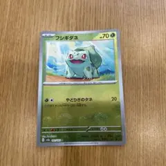 フシギダネ P スカーレット&バイオレット ポケモンカード151 カードファイ… フシギダネ P スカーレット&バイオレット ポケモンカード151 カード