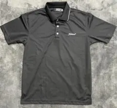 Titleist ゴルフシャツ ポロシャツ Mサイズ タイトリスト 黒のサムネイル
