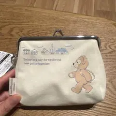 ダッフィー　がま口ポーチ