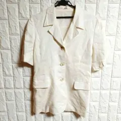 DAKS（ダックス）半袖　テーラードジャケット　Ｌ相当　56