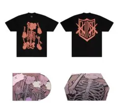 KAWS × CLIPSE Tシャツ Mサイズ CD BOXカウズ　クリプス