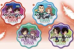 探偵コナン くら寿司コラボ　コースター 4枚 コンプリート