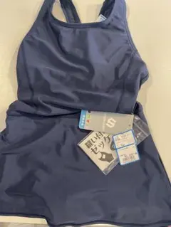 ネイビー 女の子用 スクール水着 タンクトップ