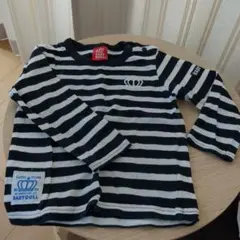 BABYDOLL ストライプ Tシャツ 90