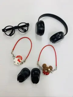 ぬいぐるみ用アクセサリー ラブブ服 5点セット 着せ替え doll house