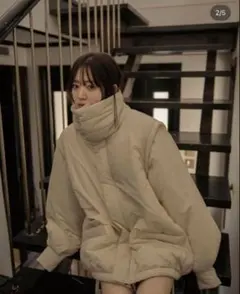 【試着のみ】mideal padding blouson パディングブルゾン