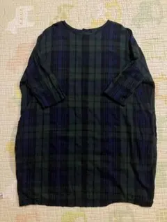 ワンピース　チェック　40サイズ　M
