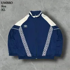 90sUMBROアンブロウォームアップナイロンジャケットヨーロッパY2K古着XL