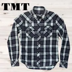 ☆TMT ラメチェック柄ウエスタンネルシャツ ☆古着☆ヴィンテージ☆アメカジ