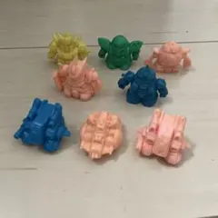 昭和レトロ　SDガンダム 消しゴムフィギュア8体セット