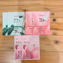 新品未開封ANUA アヌア77+ & PEACH 70 シートマスク 6枚