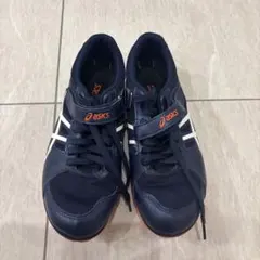 asics スパイクシューズ ネイビー/ホワイト