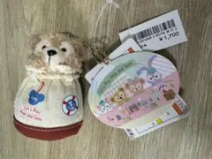 ディズニーランド　ディズニーシー　ダッフィー ぬいぐるみバッジ