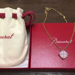 試し1回使用のみ】バカラ トレフル ペンダントトップ＆チェーン - メルカリ