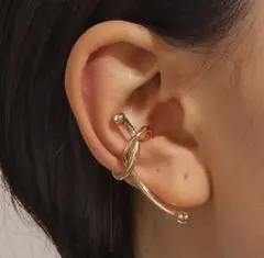 インポート セレクト ゴールドイヤーカフ