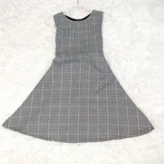 Clear クリア　ノースリーブワンピース　 グレンチェック　　　サイズ S