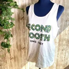 【LAUTREAMONT】ロートレアモン タンクトップ ノースリーブ 白のサムネイル