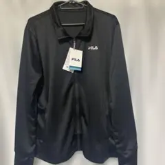 FILA ブラック ブルゾン接触冷感