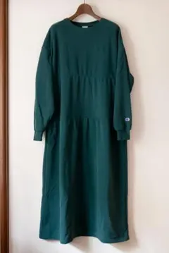 Champion ダークグリーン ワンピース FREE