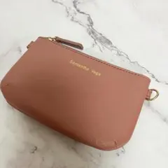 B178【美品】Samantha Vega★ポーチ ピンクベージュのサムネイル