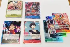 ワンピース 神速の拳 sec ルフィ SR 全24枚まとめ カード ゲーム