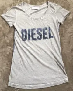 DIESEL ディーゼル Tシャツ カットソー レディース グレー XS y2kのサムネイル