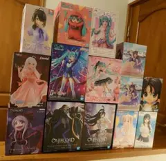 美少女フィギュア等 14点セット 初音ミク オーバーロード アインズ アルベド