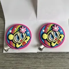 ナルミヤキャラクターズ　ラバークリップ　ハナちゃん2個セット