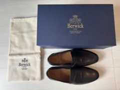 着用1回 Berwick 4407 ローファー 28.5㎝/UK8.5 黒 - メルカリ