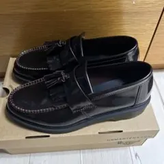 新品 UK9 ドクターマーチン ADRIAN キルト タッセル ローファー