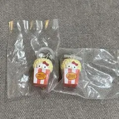 ハローキティ アメリカンデザイン めじるしアクセサリー　ポップコーン