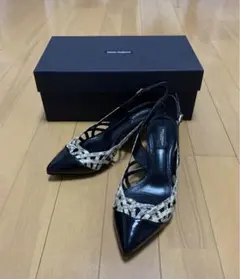 DOLCE&GABBANAバックストラップサンダル黒のサムネイル