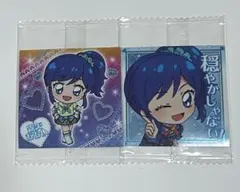 にふぉるめーしょん アイカツ シールウエハース 霧矢あおい　2枚