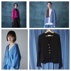 CHONO チョノ 21aw ボタンデザインカーディガン