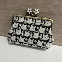 【受注製作】刺繍２つ 草花クロッチくん 猫 じゃばらミニ財布 PJC 受注製作】刺繍2つ 草花クロッチくん 猫 じゃばらミニ財布 PJC - メルカリ