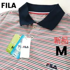 ◎新品未使用 FILA 半袖ポロシャツ ゴルフ スポーツ 吸水速乾 強力消臭Mのサムネイル
