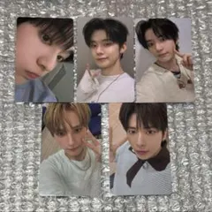 TXT TOGETHER 5形態 ユニバ 特典 トレカ 5枚 コンプリート