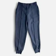 ICB ジョグパンツ 9号 ネイビー 美シルエット 洗える　UVケア　スラックスのサムネイル