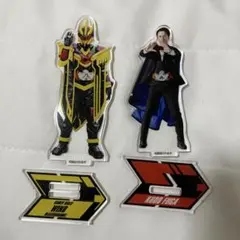 仮面ライダーガッチャード　九堂風雅　仮面ライダーウインド　アクスタ　石丸幹二